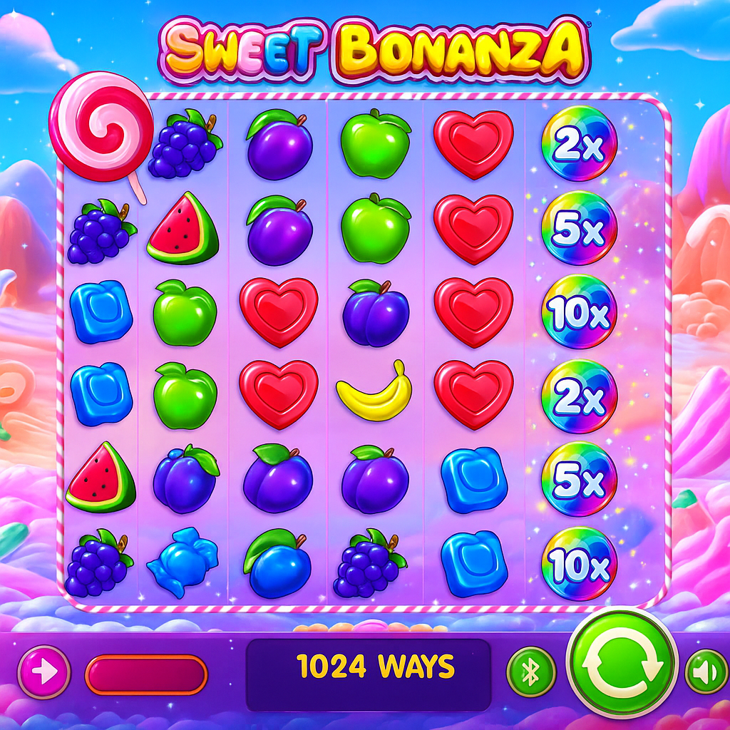 Amon Casino - Sweet Bonanza Slot Game by Pragmatic Play